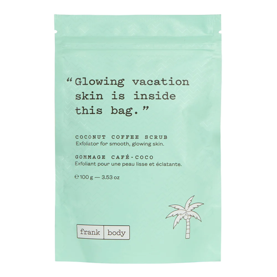 Coconut Coffee Scrub 100g, Frank Body Body Scrub