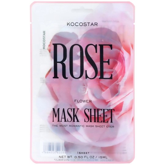 Kocostar Flower Mask Sheet Rose (6 flowers)