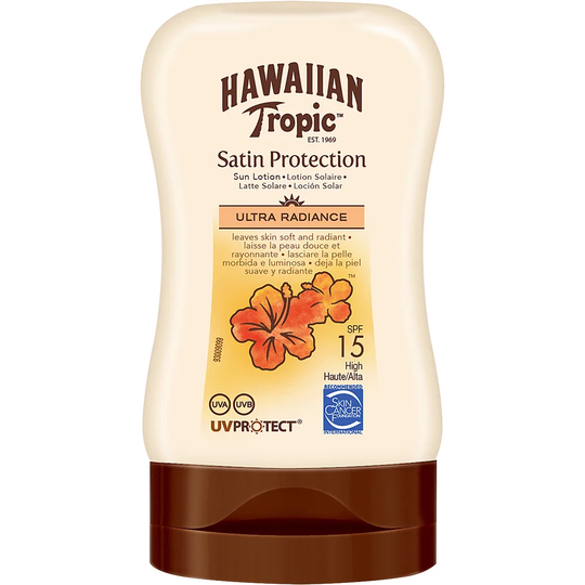 Hawaiian Tropic Satin Protection Lotion SPF 15, 100 ml Hawaiian Tropic Solbeskyttelse til kropp