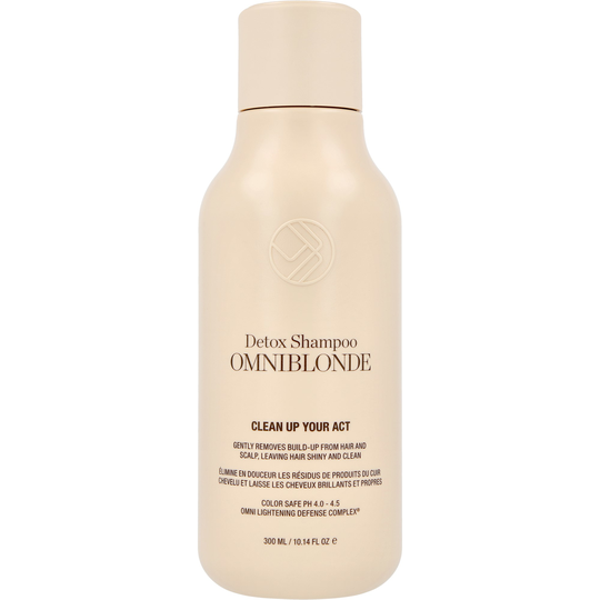 OMNIBLONDE Clean Up Your Act Detox Shampoo 300 ml