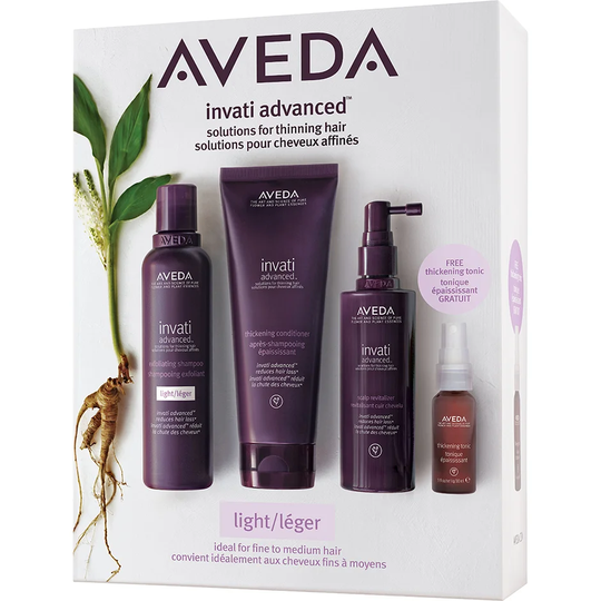 Invati Advanced System Set Light, Aveda Pakke