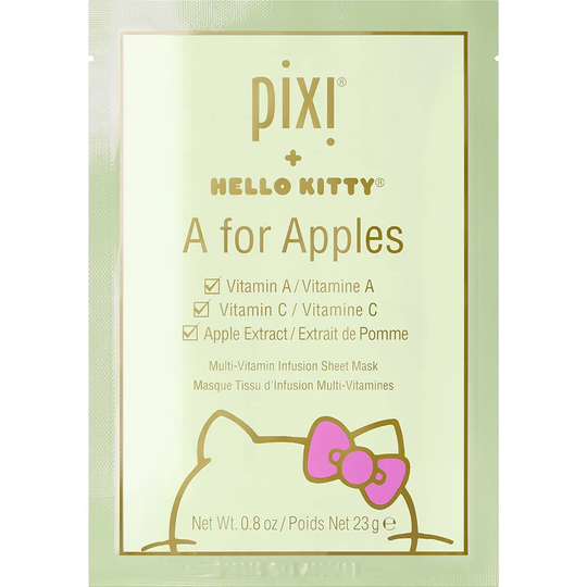 Pixi + Hello Kitty - A for Apples Sheet-Mask, Pixi Ansiktsmaske