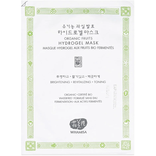 Whamisa Organic Fruits & Tomato Hydrogel Mask, 33 g Whamisa Skincare Ansiktsmaske