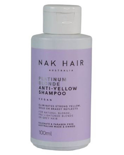 NAK Platinum Blonde Anti-Yellow Shampoo Vegan 100 ml