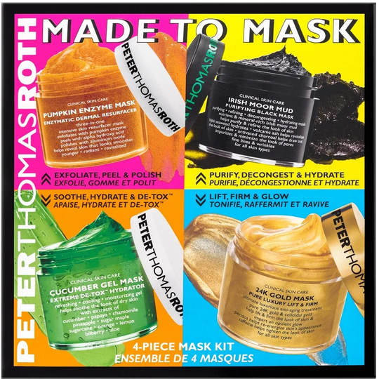 Made To Mask 4 piece kit, 200 ml Peter Thomas Roth Ansiktsmaske