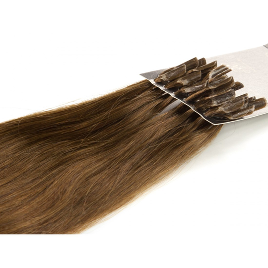 Rapunzel Nail Hair Premium Straight 60 cm 5.0 Brown 60 cm