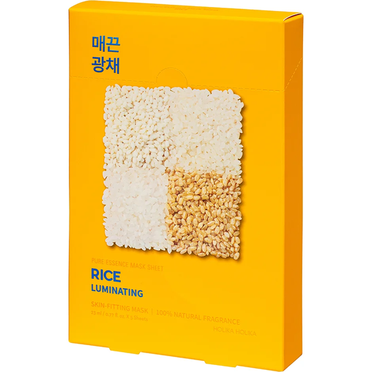 Pure Essence Mask Sheet Pack Rice, Holika Holika Ansiktsmaske