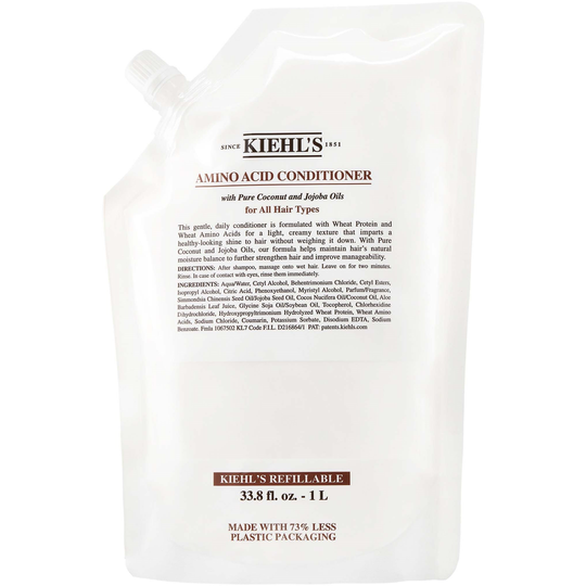 Kiehl's Amino Acid Hair Care Conditioner with Coconut Oil Refill 1000