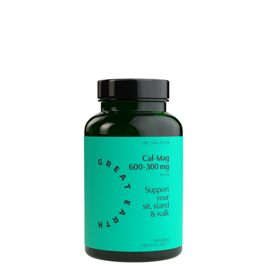 Super Cal-Mag, 600/300 mg, 100 Tabletter