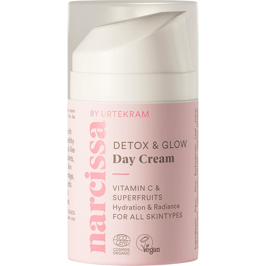 Narcissa Detox Glow, 50 ml Urtekram Dagkrem