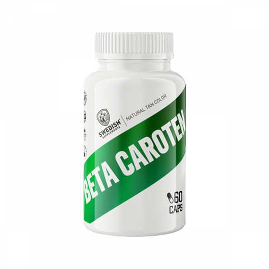 Swedish Supplements Beta Caroten - 60 kaps