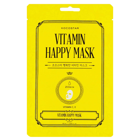 Vitamin Happy Mask, 25 ml Kocostar Ansiktsmaske