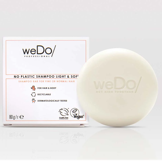 Shampoo Bar Light & Soft, 80 g weDo Sjampo