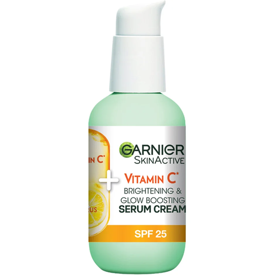 Skin Active Brightening Serum Cream 2 In 1 Vitamin C, 50 ml Garnier Dagkrem