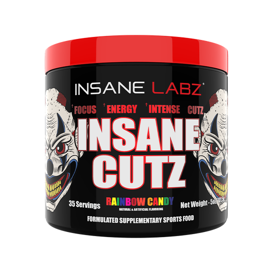 Insane Cutz Pre-Workout, 35 servings, Rainbow Candy