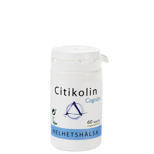 Citikolin, 250 mg, 60 kapsler