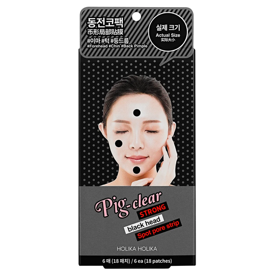 Pig Nose Clear Strong Blackhead Spot Pore Strip, Holika Holika Ansiktsmaske