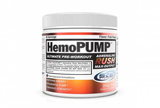 Hemopump Adrenaline Rush Fruit Punch - Preworkout