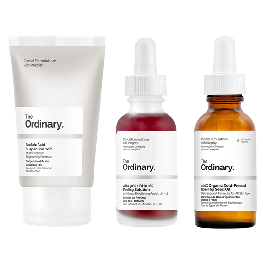 The Ordinary Set Of Actives - Acne scars, The Ordinary Hudpleie