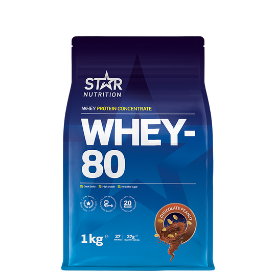 Whey-80, 1 kg, Chocolate Peanut