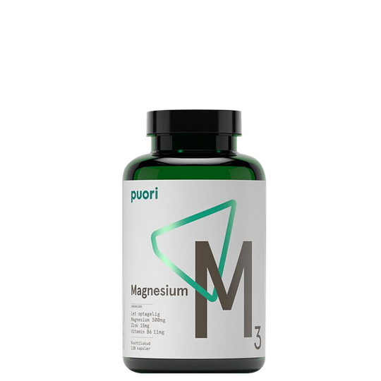 M3 Magnesium & Zink, 120 kapsler
