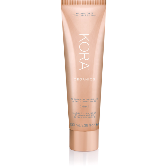 KORA Organics Turmeric Brightening & Exfoliating Mask 2-IN-1 100 ml
