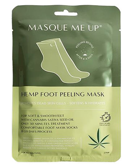 Masque Me Up Hemp Foot Peeling Mask