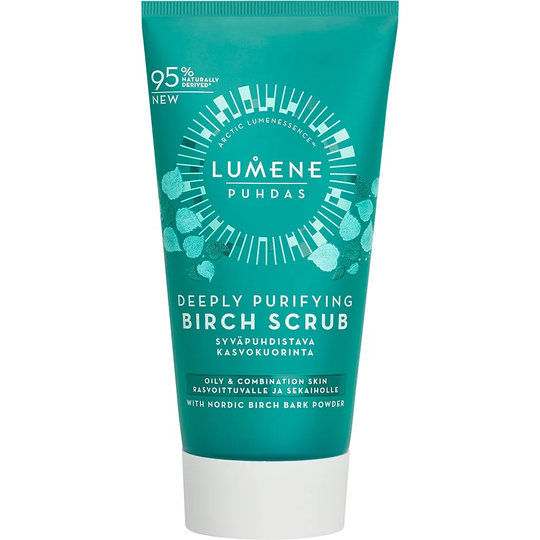PUHDAS Deeply Purifying Birch Scrub, Lumene Peeling