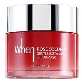 When Rose Coconut Gentle Exfoliating Scrub Mask 30 ml