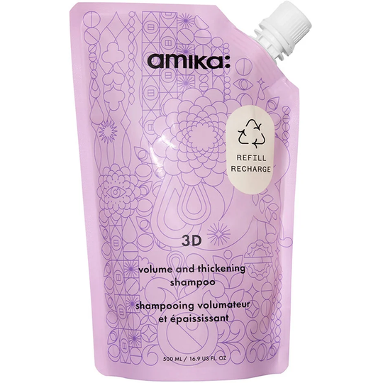 3D Volume & Thickening, 500 ml Amika Sjampo