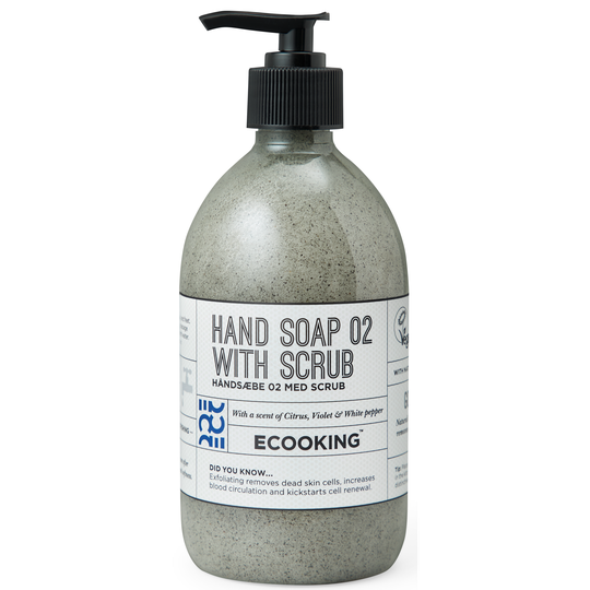 Ecooking Hand Soap O2 With Scrub 500 ml