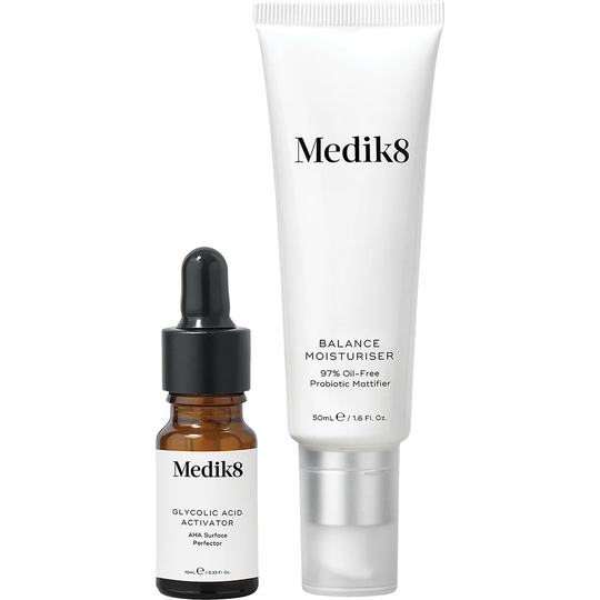 Balance Moisturiser with Glycolic Acid Activator, Medik8 Dagkrem