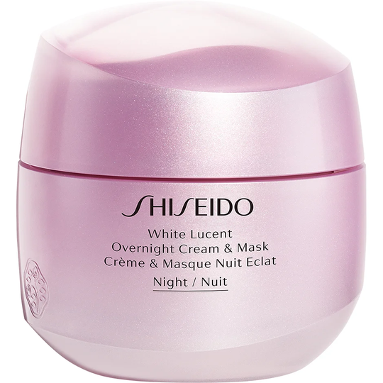 Shiseido White Lucent Overnight Cream & Mask, 75 ml Shiseido Ansiktsmaske
