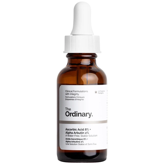 Ascorbic Acid 8% + Alpha Arbutin 2%, 30 ml The Ordinary Serum & Olje