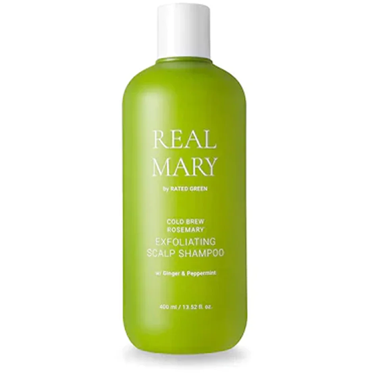Cold Brew Rosemary Exfoliating Scalp Shampoo, 400 ml Rated Green Sjampo