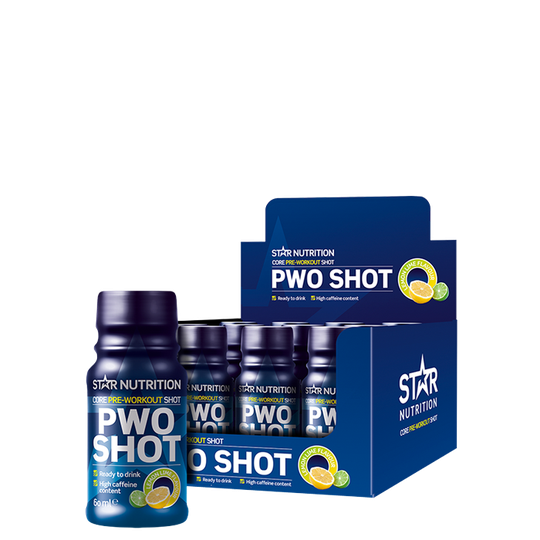 12 x Star Nutrition PWO Shot, 60 ml