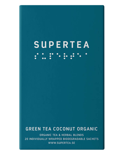 Teministeriet Supertea Green Tea Coconut Organic 1 g