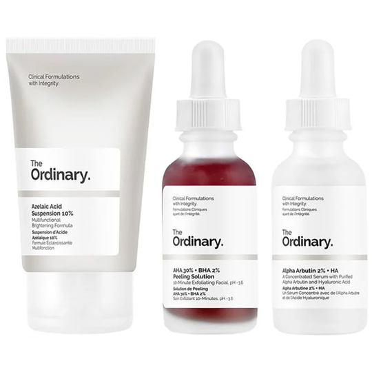 The Ordinary Set of Actives - Bright Skin, The Ordinary Hudpleie