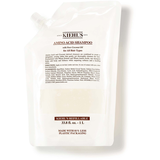 Kiehl's Amino Acid Hair Care Shampoo with Coconut Oil Refill 1000 ml