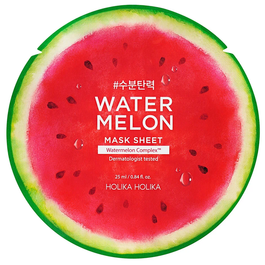 Watermelon Mask Sheet, 25 ml Holika Holika Ansiktsmaske
