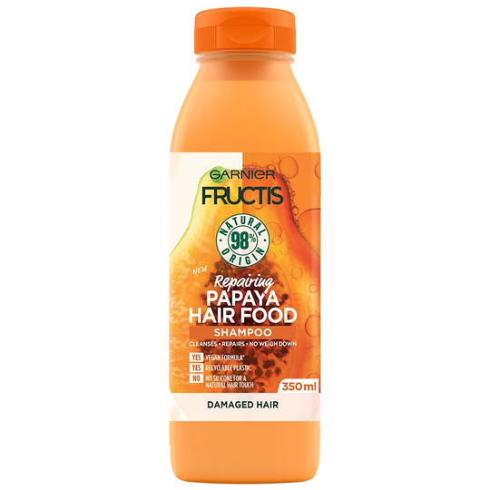 Fructis Hair Food Shampoo Papaya, 350 ml Garnier Sjampo