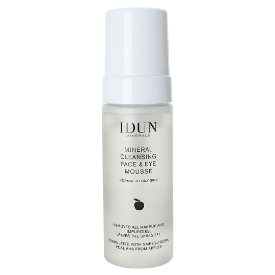 Cleansing Face & Eye Mousse, 150 ml IDUN Minerals Ansiktsrengjøring