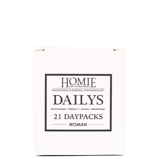 Homie Daily Kvinna, 21 portionspåsar