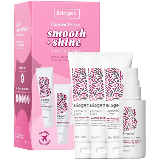 Farewell Frizz™ Smooth + Shine Hair Care Minis, Briogeo Pakke
