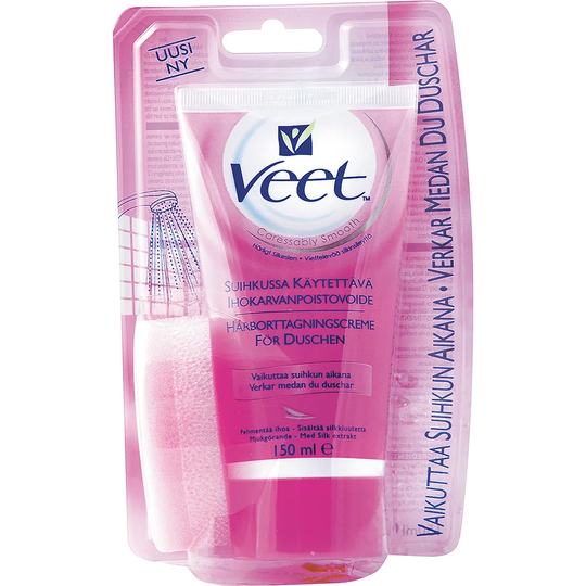 In Shower Hair Removal Cream For Normal Skin, 150 ml Veet Hårfjerning
