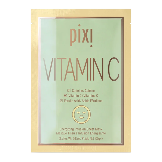 VITAMIN-C Energizing Sheet Mask, Pixi Ansiktsmaske