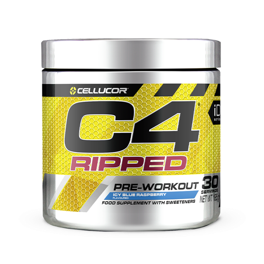C4 Ripped, 30 servings, Icy Blue Raspberry