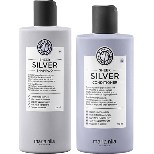 Sheer Silver Duo, Maria Nila Sjampo