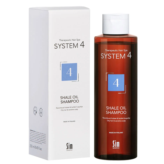System 4 4 Shale Oil Shampoo, 250 ml SIM Sensitive Sjampo