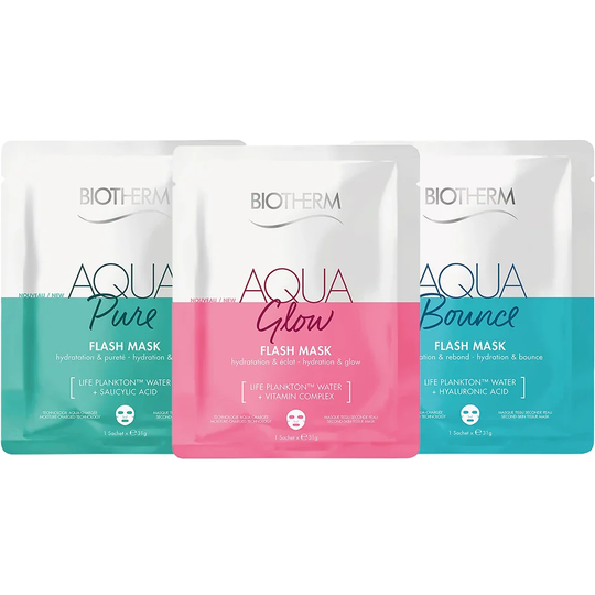 Sheet Mask Trio, Biotherm Hudpleie